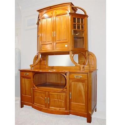 Lot 393 - Plumet and Selmersheim Walnut Buffet Circa...