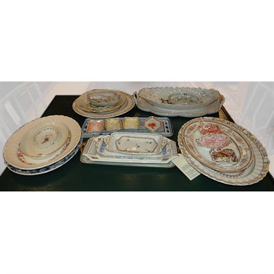 Lot 351 - Group of English and Continental Porcelain...