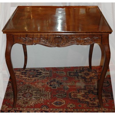 Lot 356 - Provencial Louis XV Style Mahogany Stationary...