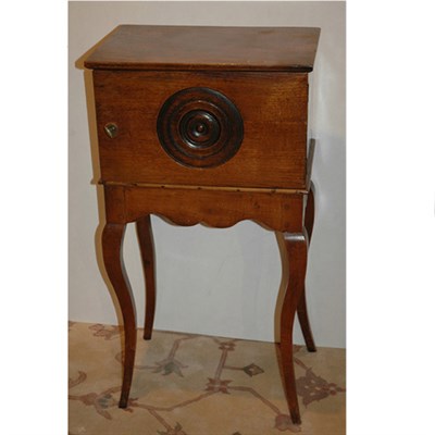 Lot 414 - Georgian Style Mahogany Bedside Table;...