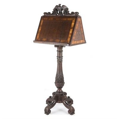 Lot 202 - Beaux Arts Style Carved and Inlaid Black...