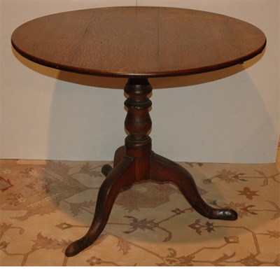 Lot 437 - Georgian Style Mahogany Tilt-Top Table Height...