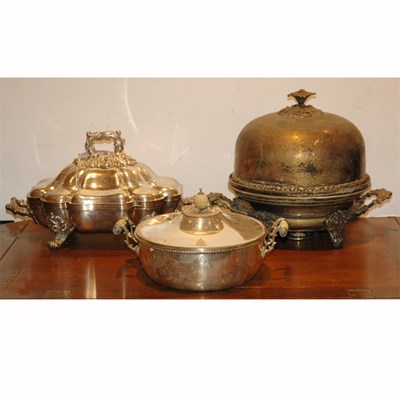 Lot 449 - Group of Five Silver Plated Articles Including...