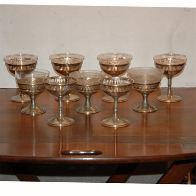 Lot 451A - Set of Twelve Gorham Sterling Silver Stem...