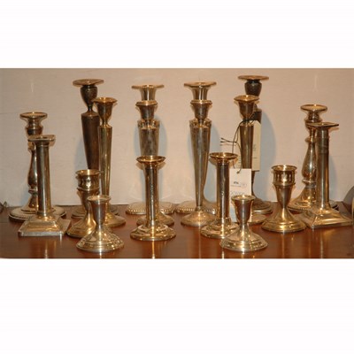 Lot 456 - Group of Nine Pairs of Sterling Silver...