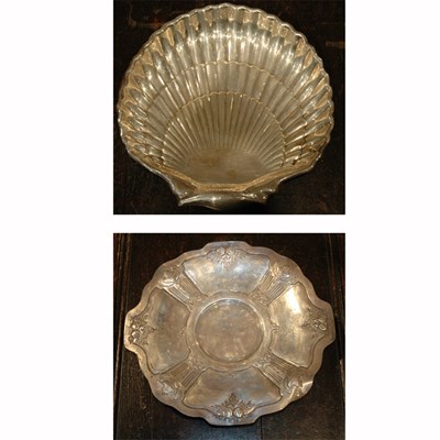 Lot 458 - Gorham Sterling Silver Shell-Form Dish;...