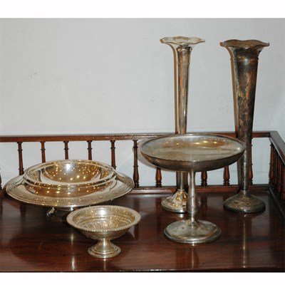 Lot 464 - Group of Sterling Silver Table Articles...