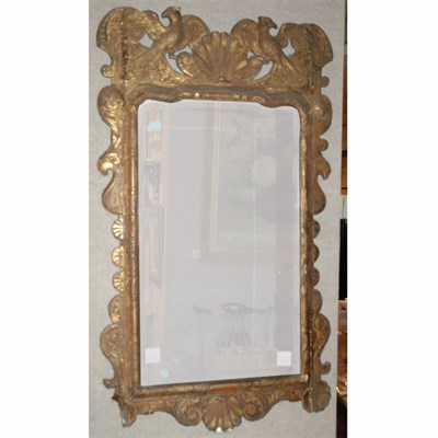 Lot 490 - Georgian Style Gilt-Wood Mirror Height 47...