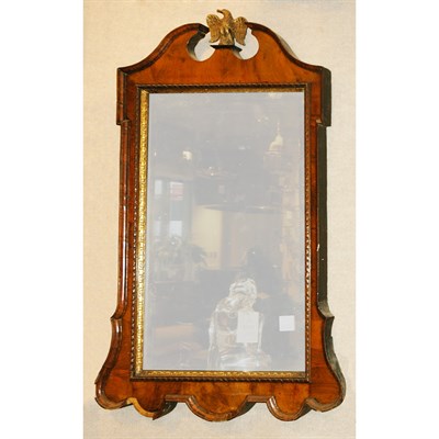 Lot 537 - Federal Style Mahogany Mirror Height 43 inches,...