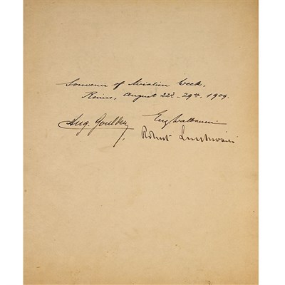 Lot 338 - [EARLY AVIATION] LAIGNIER, H[ENRI] G[EORGES]....