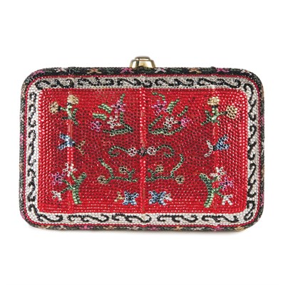 Lot 439 - Judith Leiber Minaudiere 1980s Gold-tone metal...