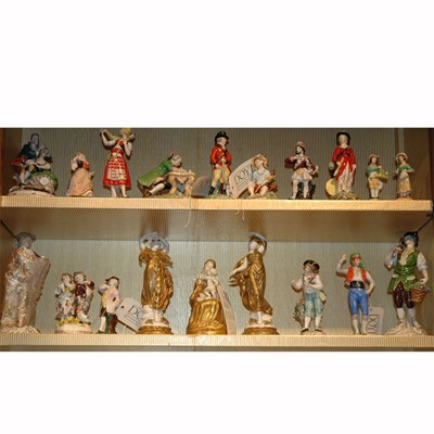 Lot 578 - Group of English and Continental Porcelain...