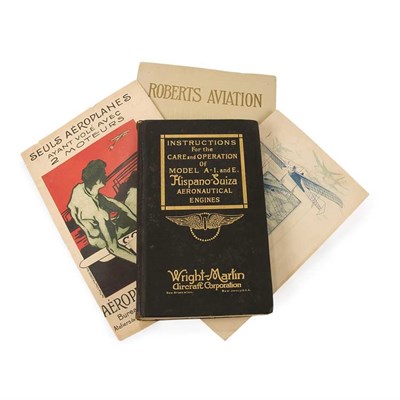 Lot 353 - [AVIATION] Collection of ephemeral...