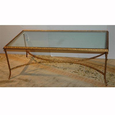 Lot 605 - Neoclassical Style Gilt-Bronze Low Table...