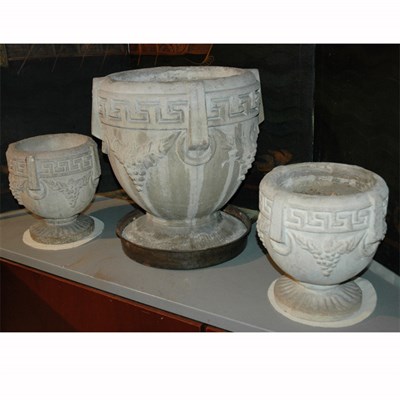 Lot 611 - Group of Four Neoclassical Style Composition...