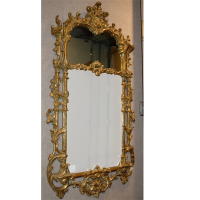 Lot 141 - George III Style Gilt-Wood Mirror Height 53...