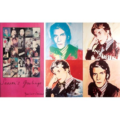 Lot 4 - Foamboard Photocopy of Andy Warhol's 1972...