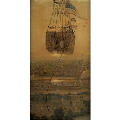 Lot 335 - American School Late 19th Century Bird's Eye...