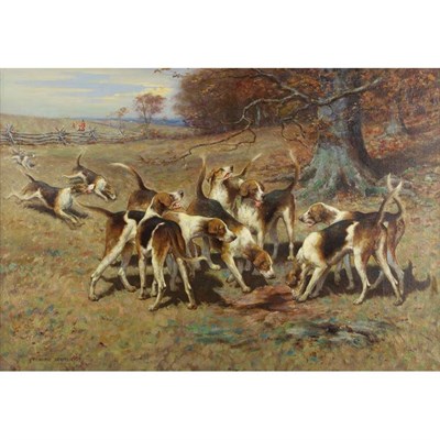 Lot 57 - Richard Newton Jr. American, 1874-1951 Picking...