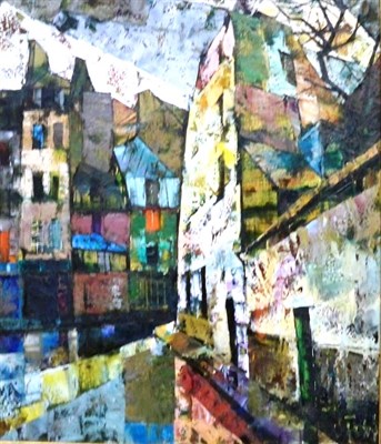 Lot 25 - Olivier Foss French, b. 1920 Parisian Street...