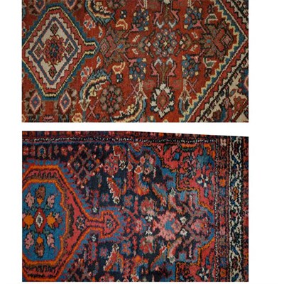 Lot 594 - Two Hamadan Rugs Northwest Persia, mid 20th...