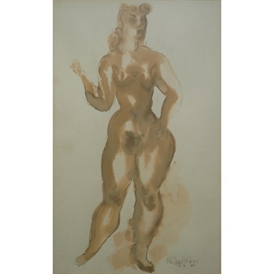 Lot 35 - Chaim Gross American, 1904-1991 Standing...
