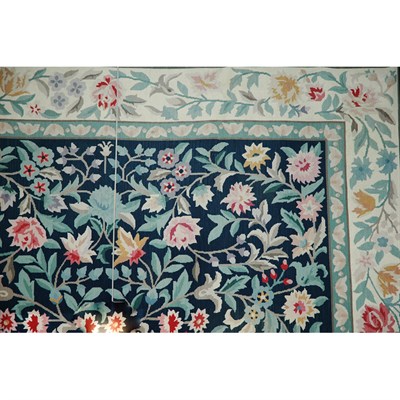Lot 653 - Chinese Needlepoint Carpet Approximately 9...