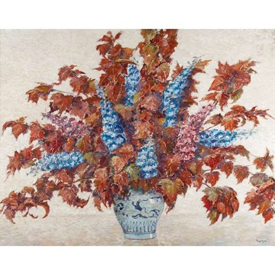 Lot 28 - Max Kuehne American, 1880-1968 An Autumn...