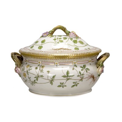 Lot 546 - Royal Copenhagen Flora Danica Porcelain...