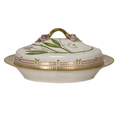 Lot 545 - Royal Copenhagen Flora Danica Porcelain...