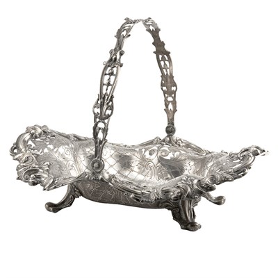 Lot 170 - American Sterling Silver Footed Cake Basket...
