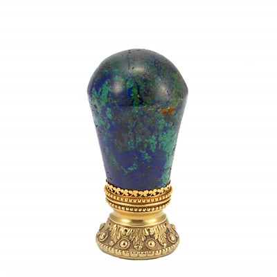 Lot 259 - Gilt-Bronze Mounted Hardstone and Bloodstone...