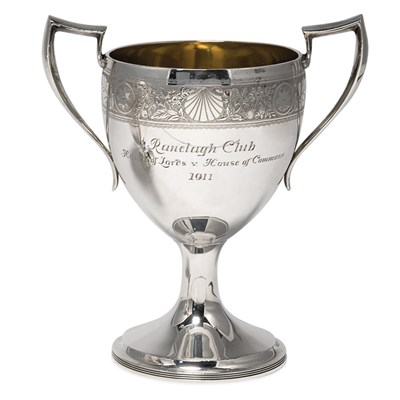 Lot 264 - English Silver Trophy Cup Retailed by D&J...