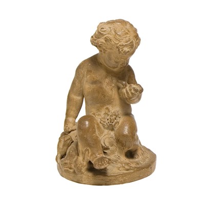 Lot 128 - French Terra Cotta Figural Group Simon-Louis...