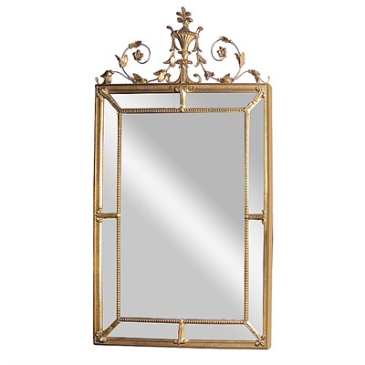 Lot 236 - Neoclassical Style Gilt-Wood Mirror Of...