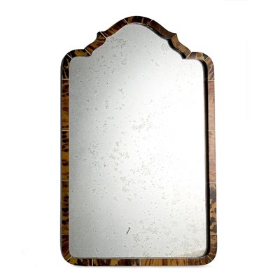 Lot 223 - Queen Anne Style Faux Tortoise Shell Veneer...