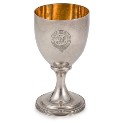 Lot 250 - George III Silver Goblet John Emes, London,...