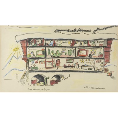 Lot 10 - Ludwig Bemelmans American, 1898-1962 Uncle...