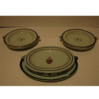 Lot 266 - Group of Three Chinese Export Porcelain...
