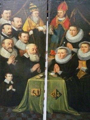 Lot 69 - Dutch School 16th/17th Century Saints and...