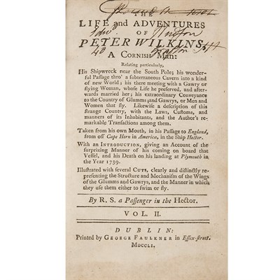Lot 287 - R.S. = [PALTOCK, ROBERT] The Life and...