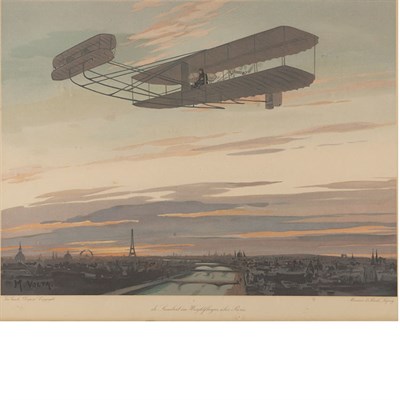 Lot 356 - M. Volta [FLIGHT SCENES] Four color...