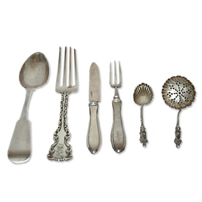 Lot 329 - Miscellaneous Group of Flatware Approximately...
