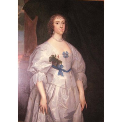 Lot 21 - School of Sir Anthony Van Dyck Portrait of the...