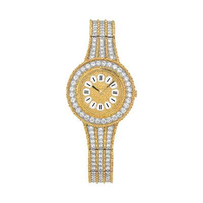 Lot 476 - Gold and Diamond Wristwatch, Gianmaria Buccellati