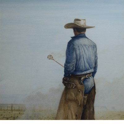 Lot 27 - Reynolds Thomas American, b. 1927 Bar-N (None),...