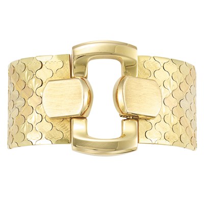 Lot 196 - Tricolor Gold Bracelet