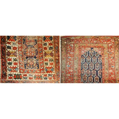 Lot 291 - Two Runners Comprising a Kurdish Runner and a...