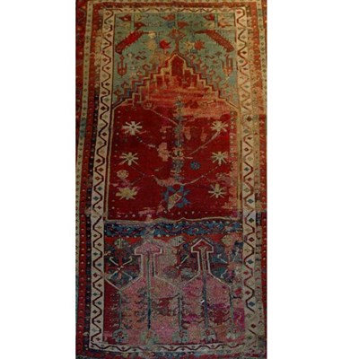 Lot 475 - Ladik Prayer Rug Central Anatolia, circa 1875...