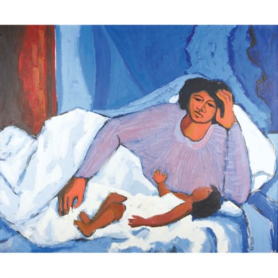 Lot 35 - Candido Bido Domenican, b. 1936 Mother and...